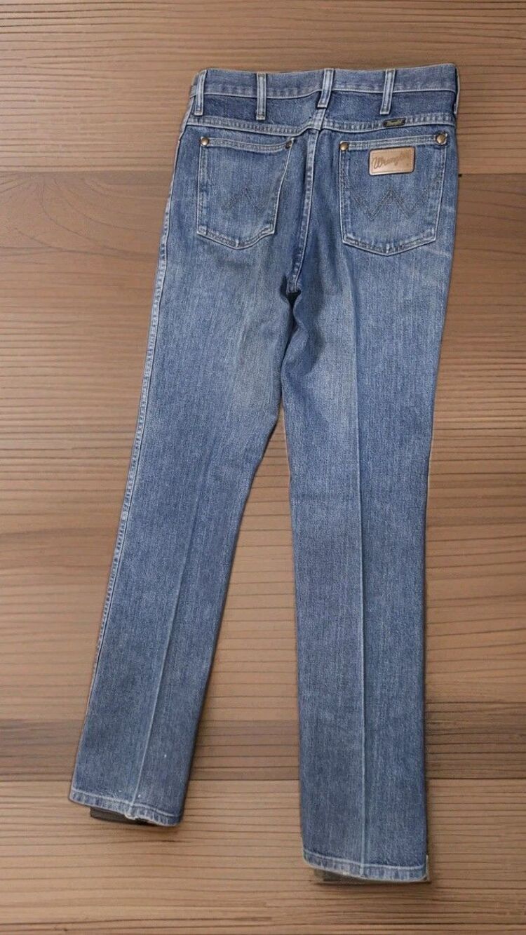 Lot of 3 Vintage Wrangler 936 Cowboy Cut Slim Fit Jeans 31x34 Blue Denim Bundle - Picture 14 of 16